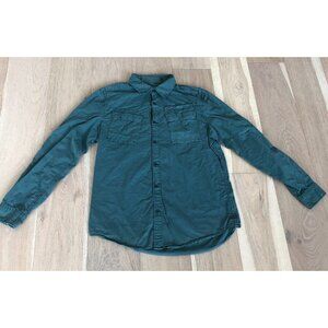 G Star Raw Cargo Line Shirt Adult Extra Large Green Button Down Military‎ Mens